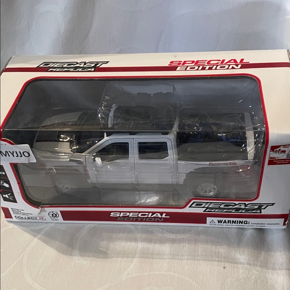 Diecast Model Truck in Grey